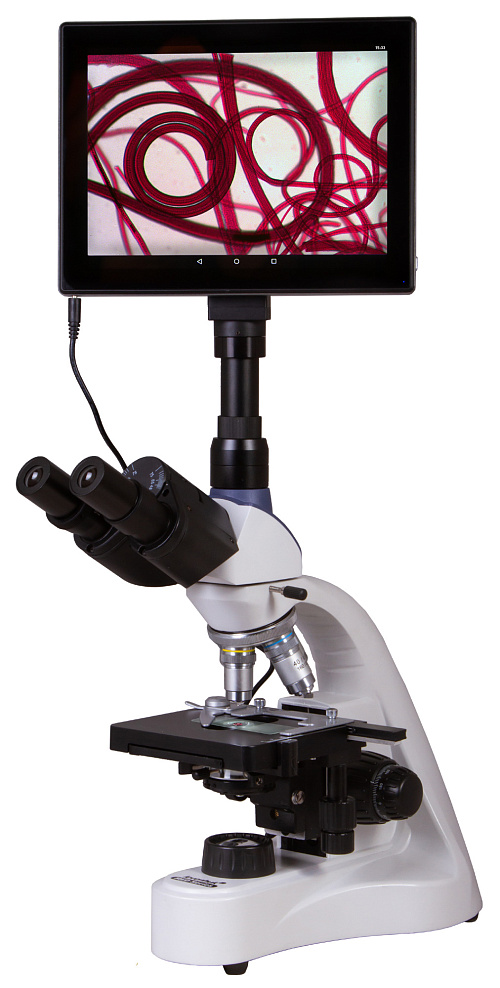 imagen Microscopio trinocular digital Levenhuk MED D10T LCD