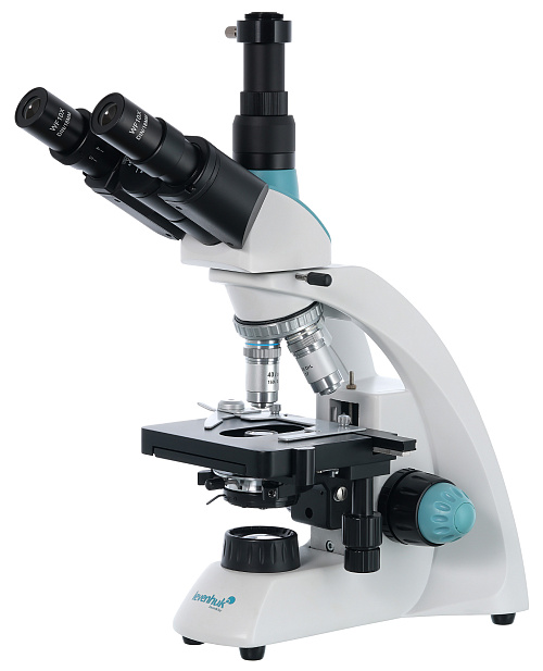fotografía Microscopio trinocular Levenhuk 500T