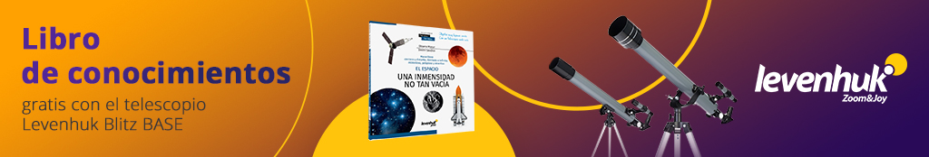 Oferta especial para el telescopio Levenhuk Blitz BASE