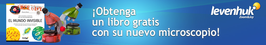 Oferta especial para los microscopios Levenhuk LabZZ M101