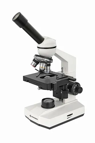 fotografía Microscopio Bresser Erudit Basic Mono 40–400x