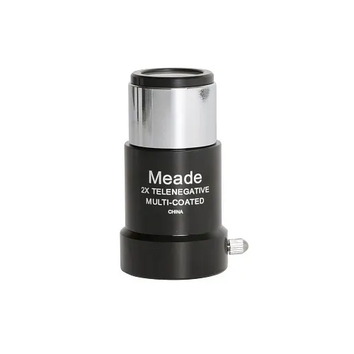 gráfico Meade Series 4000 #126 2x Short-Focus Barlow Lens 1.25"