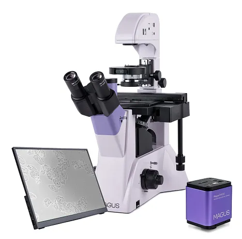 foto  Microscopio biológico invertido digital MAGUS Bio VD350 LCD