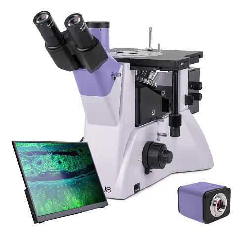 foto Microscopio metalúrgico invertido digital MAGUS Metal VD700 LCD