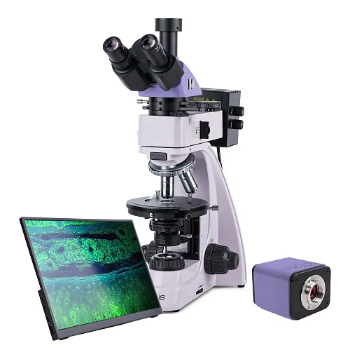 fotografía Microscopio polarizador digital MAGUS Pol D850 LCD