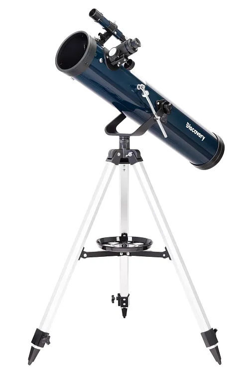 foto Telescopio Levenhuk Discovery Sky T76 con libro