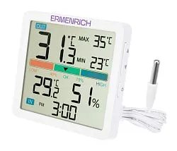 imagen Termohigrómetro Ermenrich Report WR10