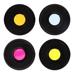 gráfico Kit de filtros de color Bresser Essential 1,25" (rojo, verde, azul, amarillo)