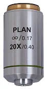 fotografía Objetivo plano acromático Levenhuk MED 20x corregido al infinito