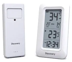 fotografía Estación meteorológica Levenhuk Discovery Report W10 con reloj