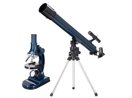 imagen Kit Levenhuk Discovery Scope 2 con libro