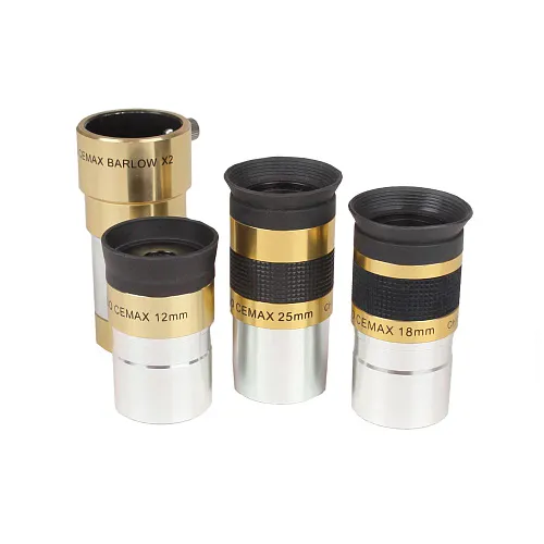 fotografía Coronado Cemax Eyepiece Set with Cemax 2x Barlow lens