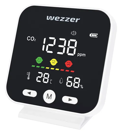 gráfico Medidor de la calidad del aire Levenhuk Wezzer Air MC40