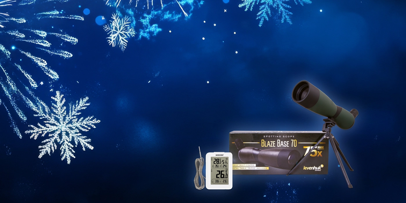 ¡Compre un catalejo y llévese un termómetro gratis!