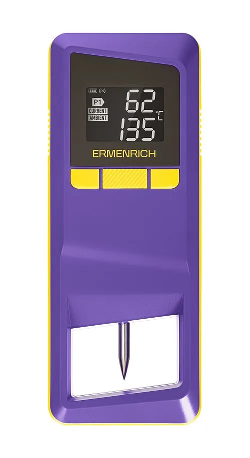 gráfico Termómetro para carne Ermenrich BBQ GT30,  1