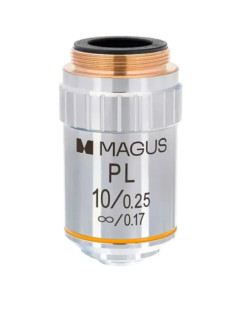 imagen Objetivo plano corregido al infinito MAGUS MP10 10x/0,25 ∞/0,17