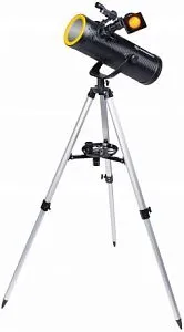 gráfico Telescopio Bresser Solarix 114/500 con filtro solar
