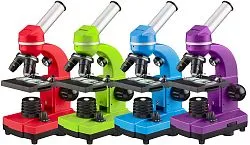 fotografía Microscopio Bresser Junior Biolux SEL 40–1600x