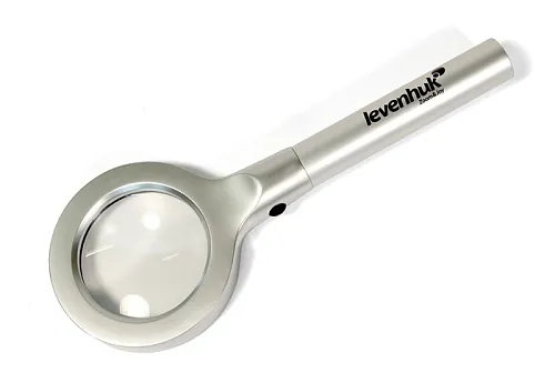 foto Lupa Levenhuk Zeno 500 LED, 3,5x, 56 mm, Metal