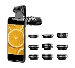 fotografía Juego de lentes para teléfono inteligente Levenhuk Kelvin SLS10