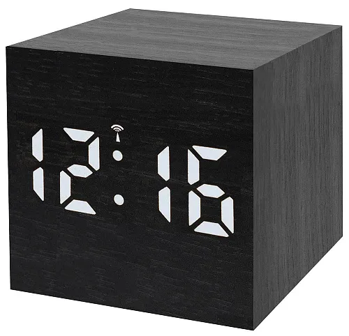 gráfico Despertador de mesa Bresser MyTime WAC, negro