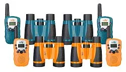 gráfico Kit de walkie-talkie y prismáticos Levenhuk LabZZ WTT10