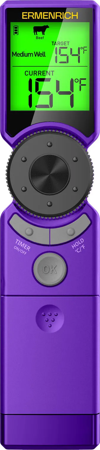 foto Termómetro para carne Ermenrich BBQ GT10,  1