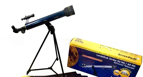 fotografía Telescopio Levenhuk Strike 50 NG