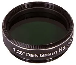 imagen Filtro 1,25" verde oscuro Explore Scientific nr. 58A
