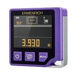 gráfico Nivel digital con medidor láser 3 en 1 Ermenrich Verk LQ60