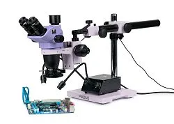gráfico Estereomicroscopio MAGUS Stereo 8TR para reparaciones electrónicas