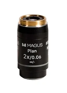 gráfico Objetivo MAGUS 2PL60 Plan 2х/0,06 ∞/- H60 mm