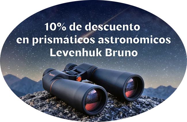 ¡Observa las Perseidas con los astrobinoculares Levenhuk Bruno!