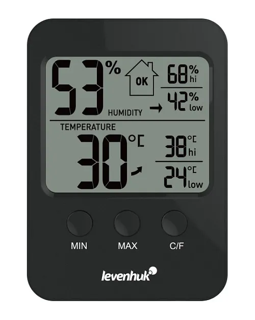 gráfico Termohigrómetro Levenhuk Wezzer BASE L30