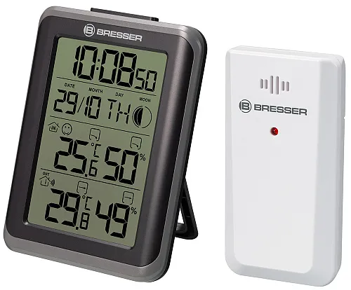 imagen Reloj termo/higrómetro Bresser MyClimate, blanco