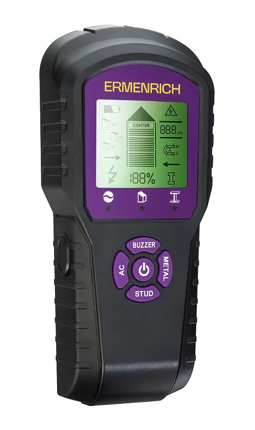 gráfico Detector de montantes Ermenrich Ping SM60,  1