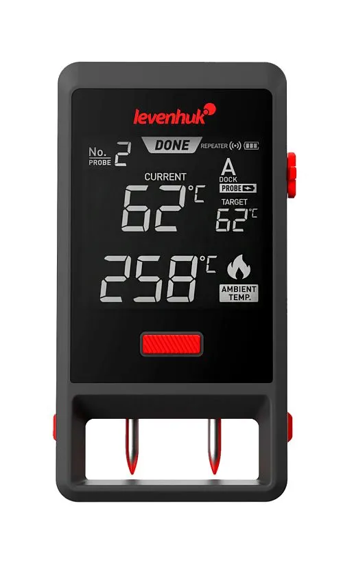 fotografía Termómetro para carne Levenhuk Wezzer Grill BT50,  1