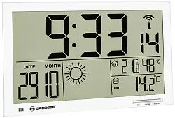 fotografía Reloj de pared Bresser MyTime Jumbo LCD