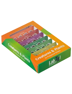 imagen Set de preparaciones Levenhuk LabZZ CP24: criaturas y plantas