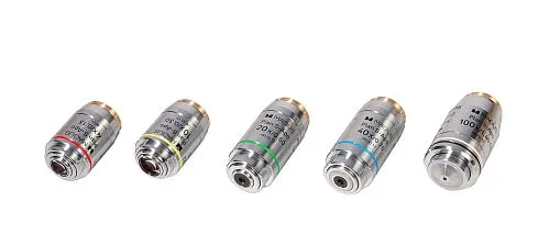 gráfico Juego de objetivos MAGUS FL S-APO60 PlanF S-Apo 4х/10х/20х/40х/100х aceite ∞/0,17 H60 mm,  1