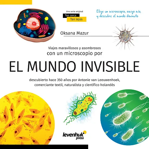 gráfico Invisible World (el mundo invisible). El libro educativo. Tapa dura