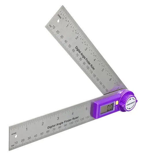 gráfico Medidor de ángulos digital Ermenrich Verk DR30