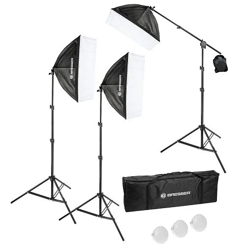 fotografía Bresser BR-230B LED Set de luz diurna,  1