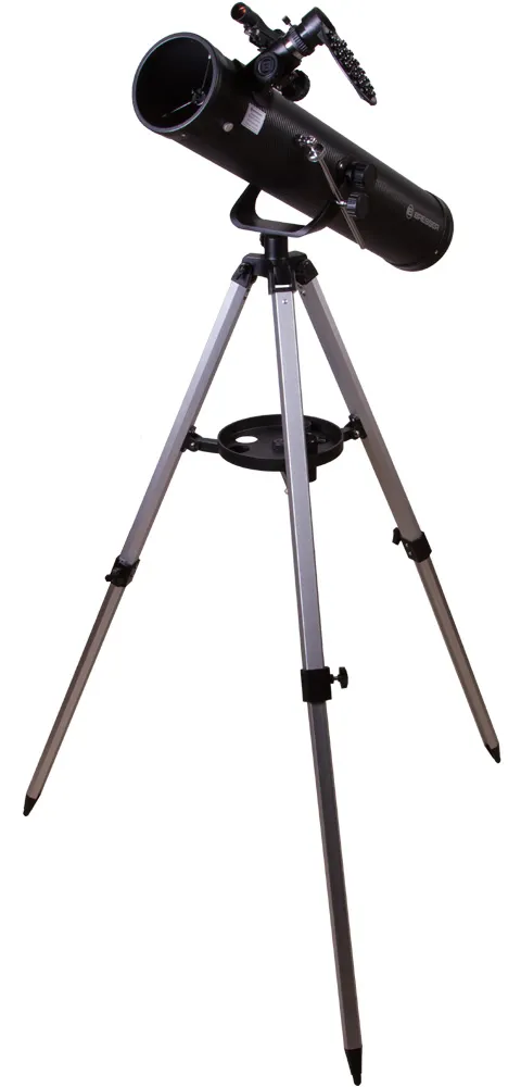 gráfico Telescopio Bresser Venus 76/700 con adaptador de cámara de smartphone