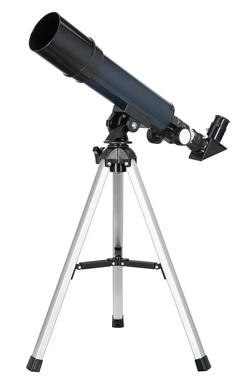 foto Telescopio Levenhuk Discovery Spark Travel 50 con libro