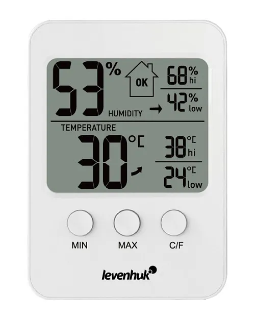 gráfico Termohigrómetro Levenhuk Wezzer BASE L30