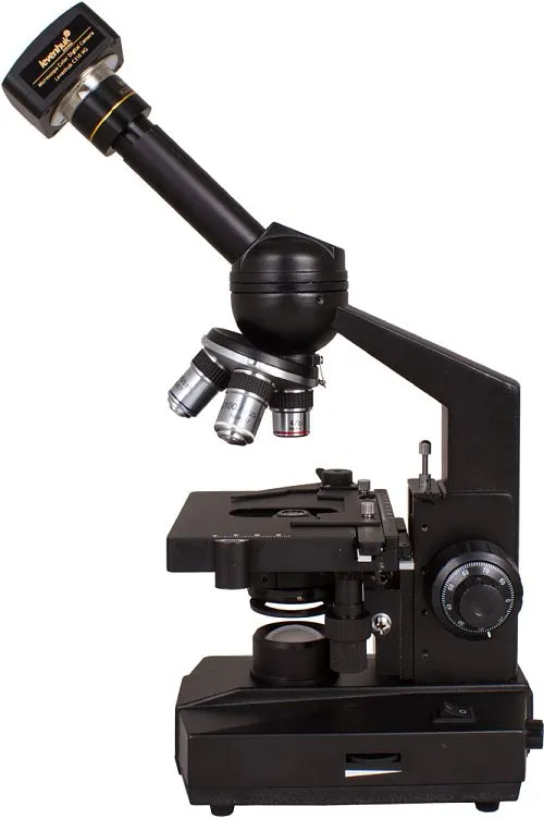 gráfico Microscopio monocular digital Levenhuk D320L 3.1M,  1