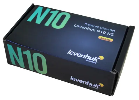 gráfico Set de preparaciones Levenhuk N10 NG