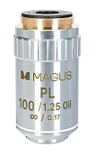 gráfico Objetivo MAGUS SF100 OIL 100х/1,25 Plan Pol ∞/0,17