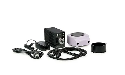 fotografía Luz episcópica LED MAGUS CEI A18 con fuente de alimentación e inserto de objetivo,  1